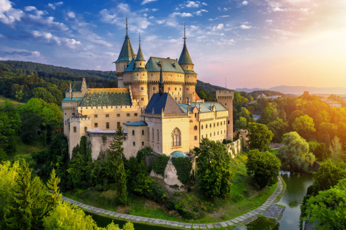 Bojnice medieval castle, slovakia